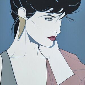 Patrick Nagel NC10 Commemorative Print 1986